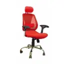 Mesh Office Chair 027-A Red 